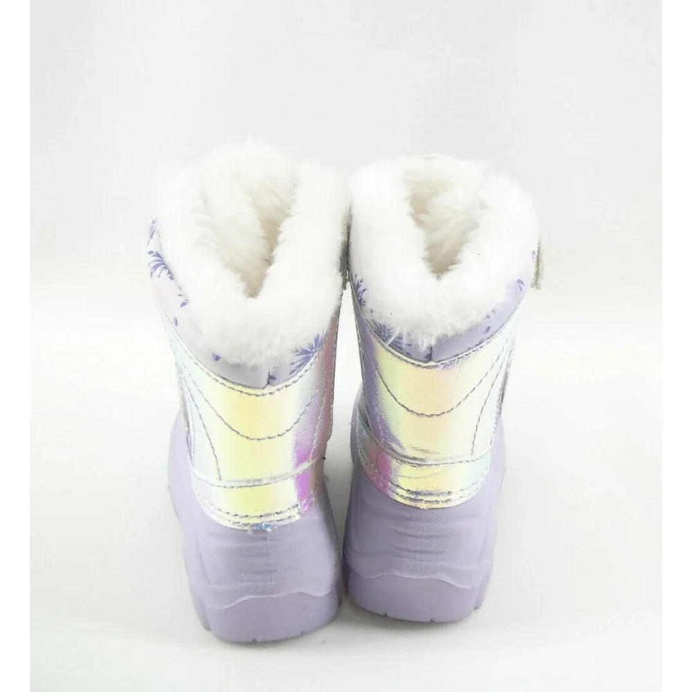 Disney‎ Frozen II Toddler Girl's Thermolite Winter Boot Size 5 Light-Up Outsoles